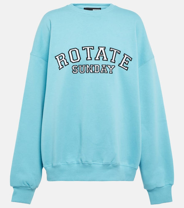 Rotate Iris logo cotton sweatshirt