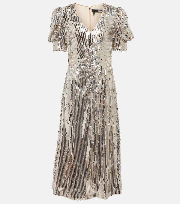 Rotate Sierina sequined midi dress