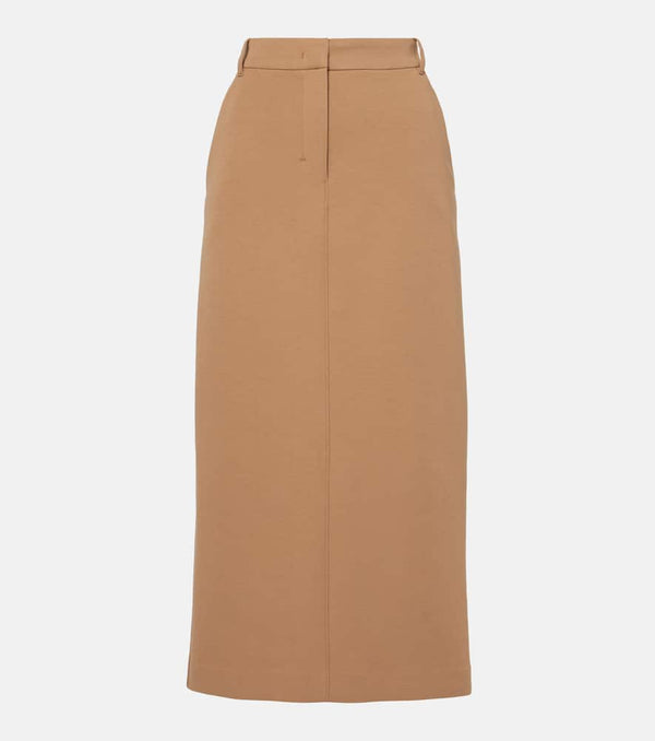 S Max Mara Como cotton-blend pencil skirt