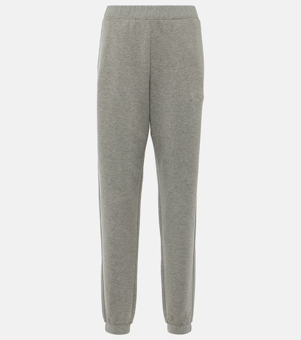 S Max Mara Cotton-blend jersey sweatpants