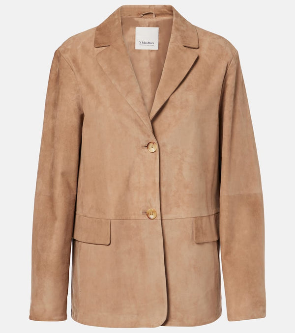 S Max Mara Primula suede blazer