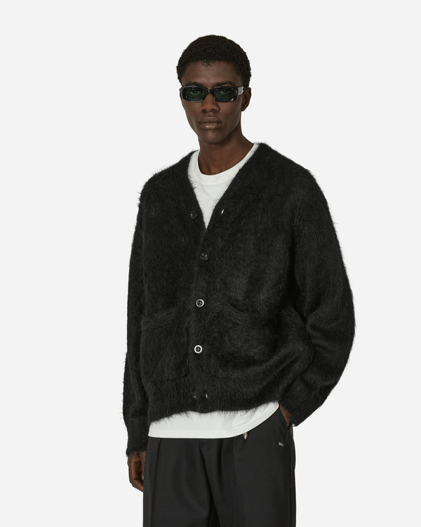 sacai Gonz Mohair Knit Cardigan Black