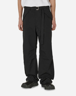 sacai Rip Stop Pants Black