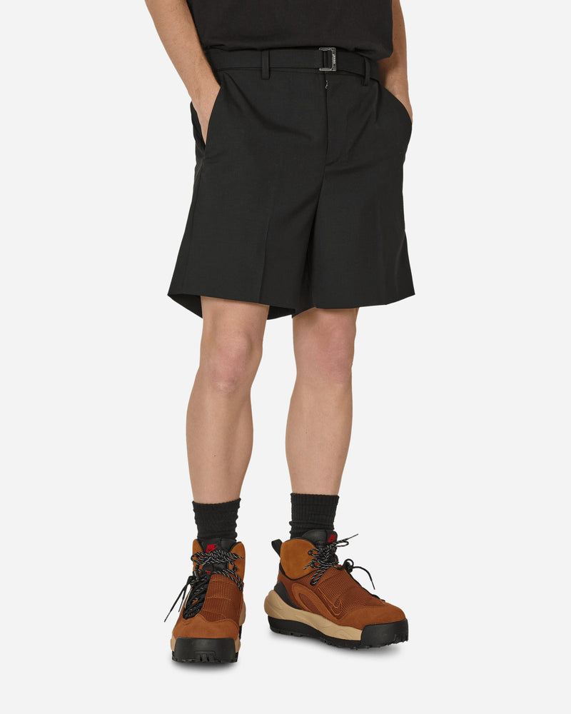 sacai Suiting Shorts Black