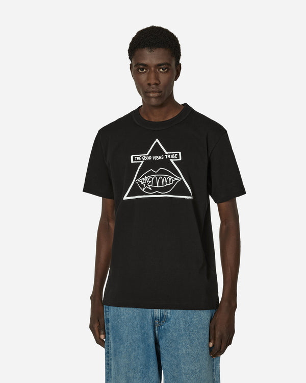 sacai Gonz The Good Vibes Tribe T-Shirt Black