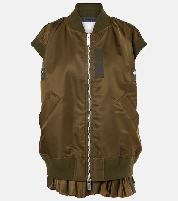 Sacai Twill vest