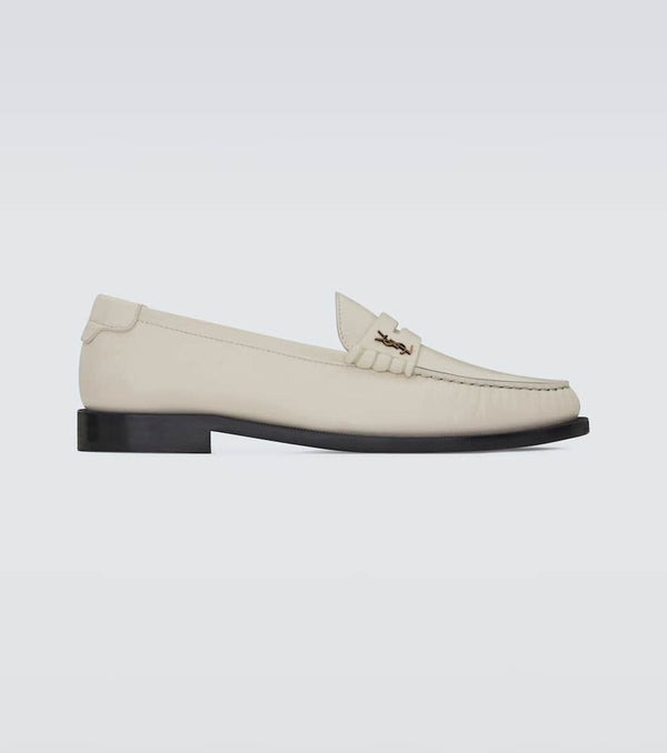 Saint Laurent Le Loafer leather penny loafers