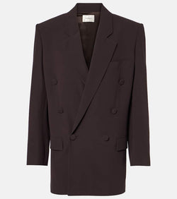 Saint Laurent Silk crêpe blazer