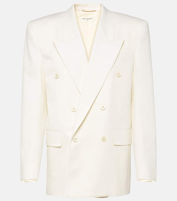 Saint Laurent Virgin wool gabardine blazer