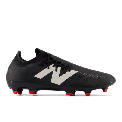 New Balance FURON PRO FG V7+ in Black White Red Synthetic