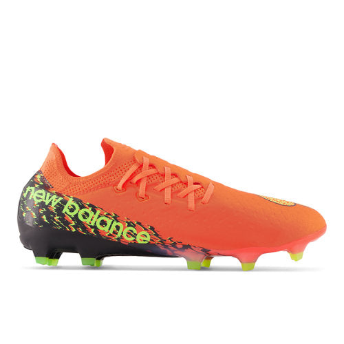 New Balance Unisex Furon v7 Pro FG in Orange/Black/Green Synthetic, 