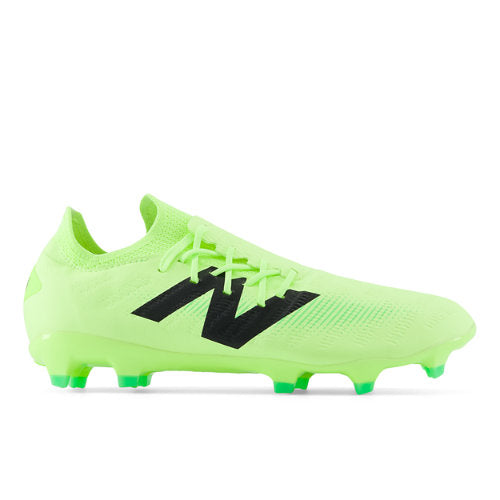 New Balance Unisex FURON DESTROY FG V7+ in Green/Black Synthetic, 