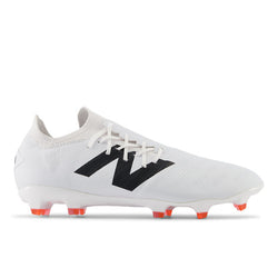 New Balance FURON DESTROY FG V7+ in White Black Red Synthetic