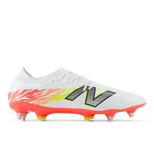 New Balance FURON PRO SG V8 White Red Yellow Black