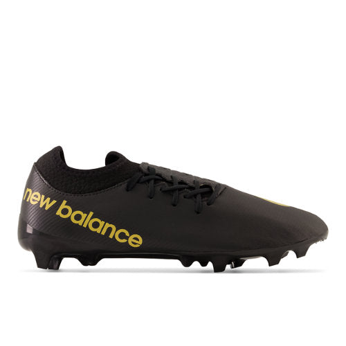 New Balance Men's Furon v7 Dispatch FG in Black/Yellow Synthetic, 