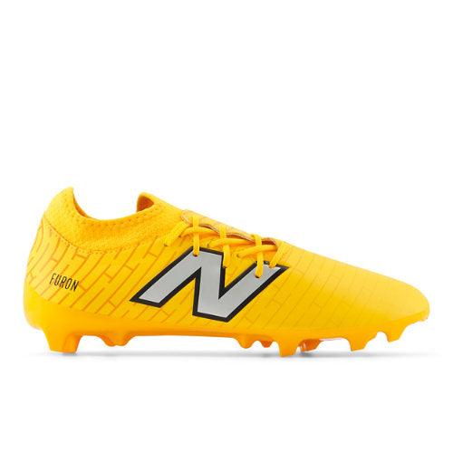 New Balance Unisex FURON DISPATCH FG V7+ in Yellow/Grey/Black Synthetic, 