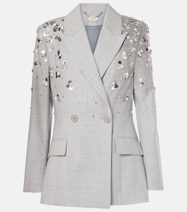 Simkhai Getty embellished wool blazer