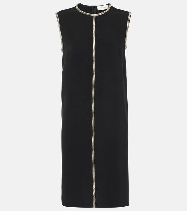 Sportmax Earry embellished cady minidress