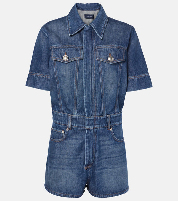 Sportmax Guglia denim jumpsuit