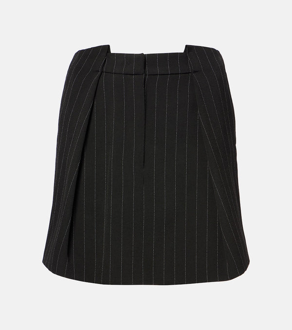 Sportmax Ragno pinstripe miniskirt