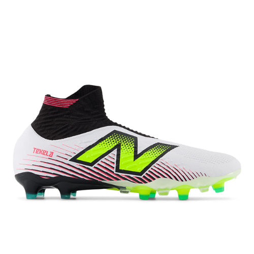 New Balance Unisex TEKELA PRO FG V4+ White Yellow Black Pink