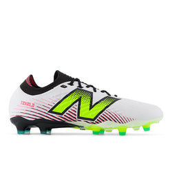 New Balance TEKELA PRO LOW LACED FG V4+ in White Yellow Black Pink Synthetic