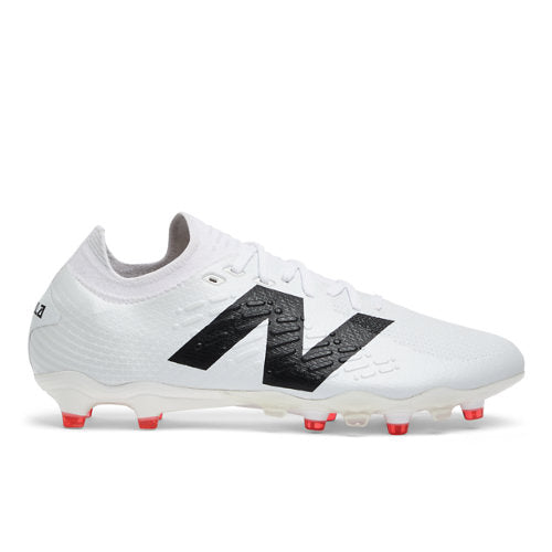 New Balance TEKELA PRO LOW FG V4+ in White Black Red Synthetic