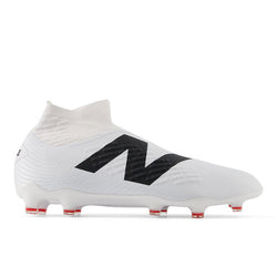 New Balance TEKELA MAGIA FG V4+ in White Black Red Synthetic