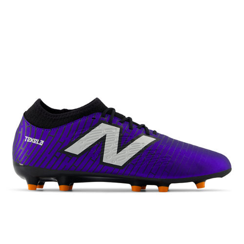 New Balance Unisex TEKELA MAGIQUE FG V4+ in Blue/Grey/Black Synthetic, 