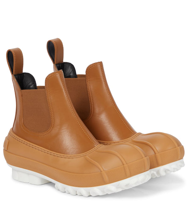 Stella McCartney Duck City faux leather Chelsea boots