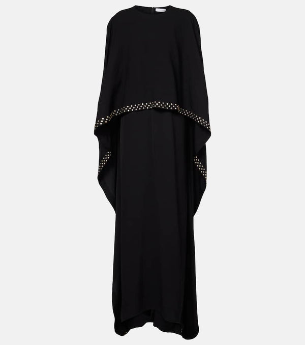 Stella McCartney Embellished caped maxi dress