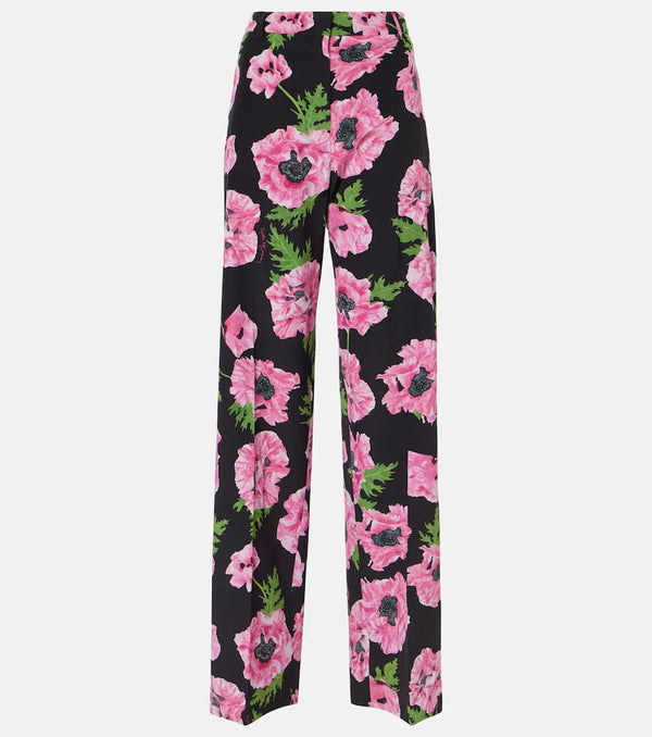 Stella McCartney Poppy floral wide-leg pants