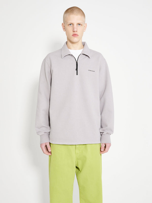 Stone Island Half Zip Knit Dust