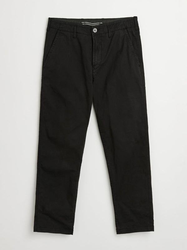 Stone Island Supima Cotton Twill Stretch-TC Pants Black