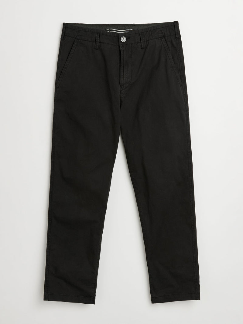 Stone Island Supima Cotton Twill Stretch-TC Pants Black