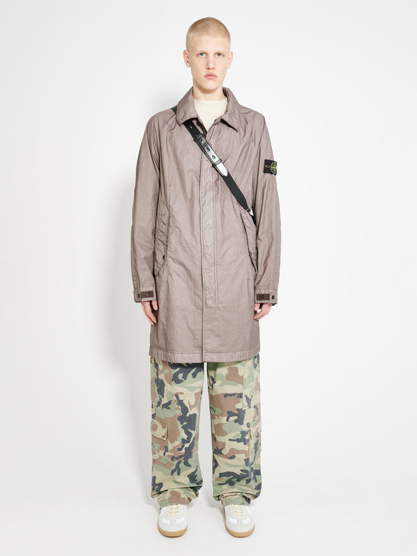 Stone Island Membrana Coat Dove Grey