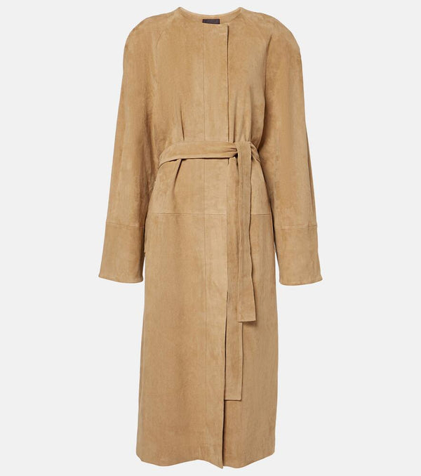 Stouls Dietrich suede coat