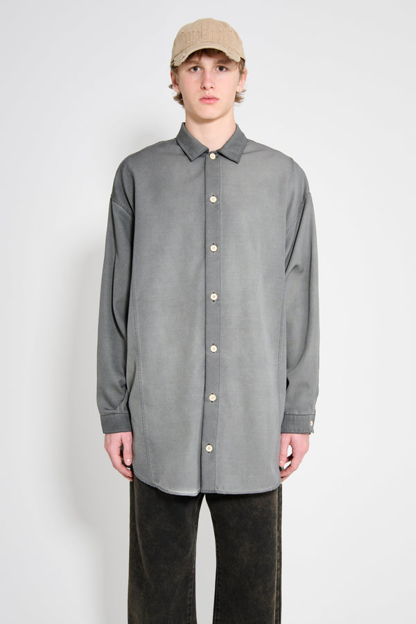 SUNNEI Mega Over Shirt W Cuts Grey