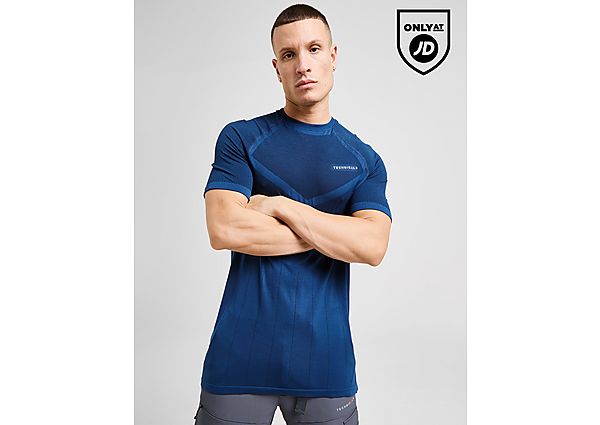 Technicals Chevron T Shirt  Navy