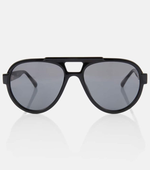 The Attico x Linda Farrow Jurgen aviator sunglasses