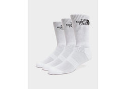 The North Face 3 Pack Crew Socks  White