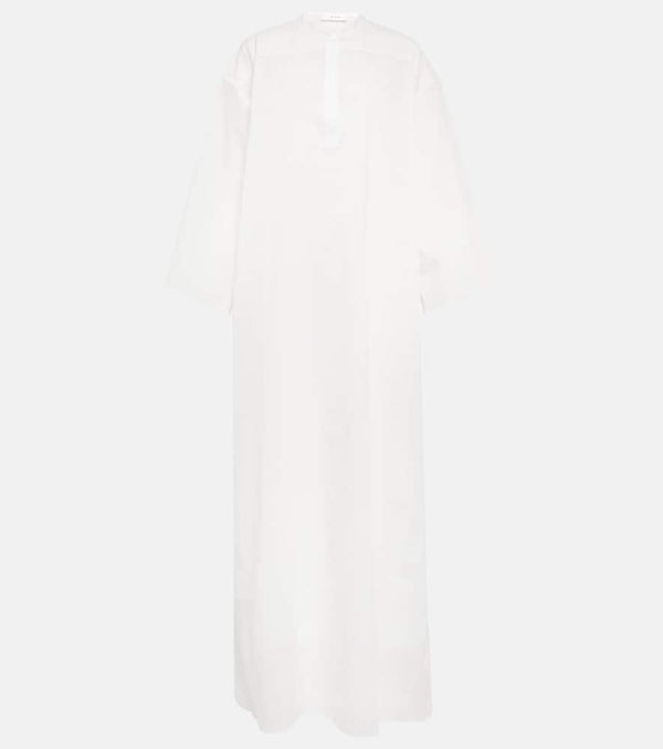 The Row Lanna cotton kaftan maxi dress