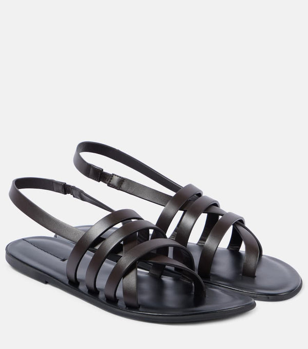 The Row Line leather sandals