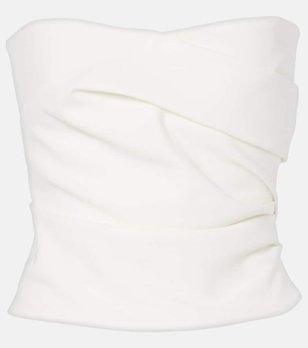 The Sei Pleated crêpe top