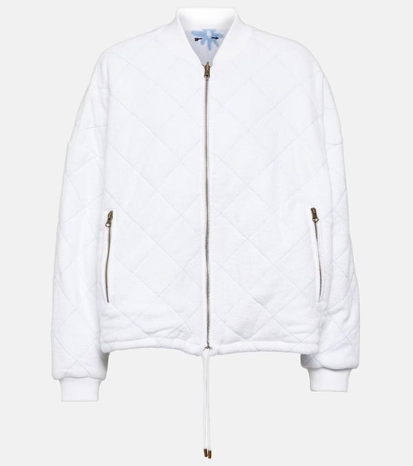 The Upside Rani reversible cotton bomber jacket