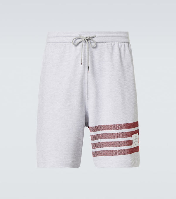 Thom Browne 4-Bar cotton jersey shorts