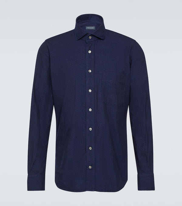 Thom Sweeney Cotton Oxford shirt