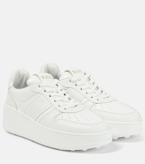 Tod's Leather platform sneakers