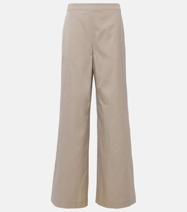 Tod's Mid-rise wide-leg pants