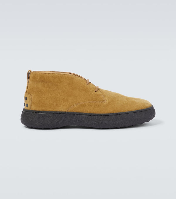 Tod's Suede lace-up boots